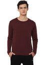 Allen Solly Men Regular Fit Solid Casual Cotton Crew Neck Pullover