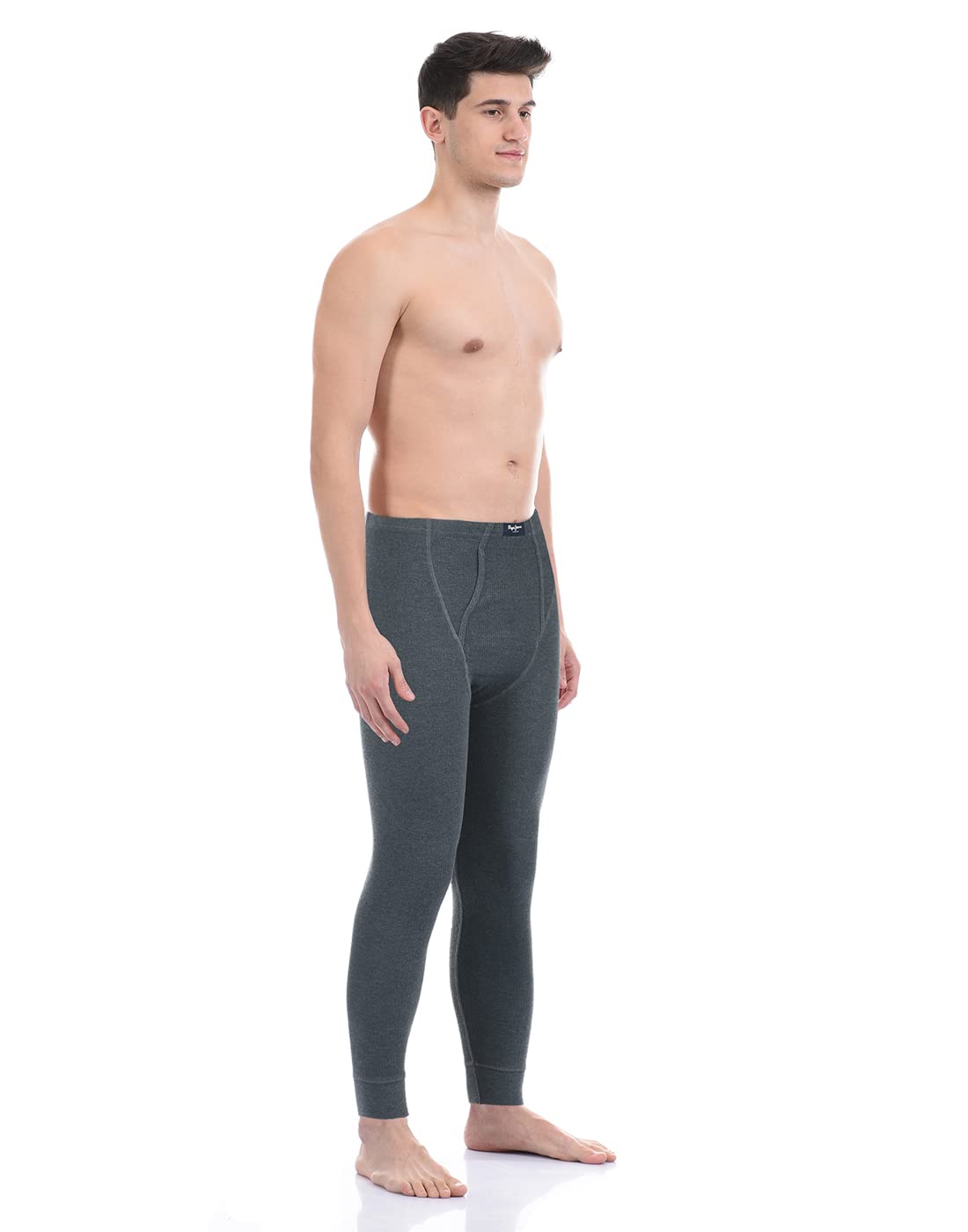 Pepe Jeans Solid Cotton Rich Thermal For Men - M (Pack Of 1)