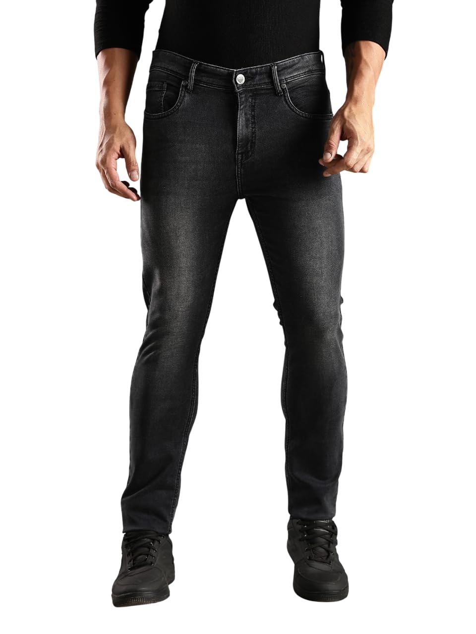 Thomas Scott Mens | Mild Fade | Stright Fit | Denim | Regular Wear | Stretchable | Casual Jeans for Men