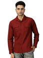 Thomas Scott Double Pocket Regular Fit Long Sleeve Casual Tshirt for Mens