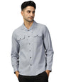 Thomas Scott Double Pocket Regular Fit Long Sleeve Casual Tshirt for Mens