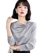 Noble Monk WomenS Solid Regular Fit Shirt
