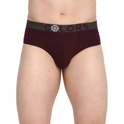 Rupa Modern Regular Solid Frontline Colors Mens Mini Briefs | Soft-Touch Cotton Stretch | Snug Fit | Breathable Fabric | Pack o