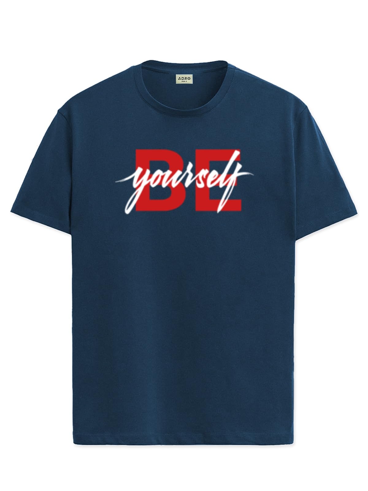 ADRO Tshirt for Men | Printed T Shirt for Men | 100% Cotton T-Shirt |Printed T Shirt | T-Shirts | RN24-BYO-SB