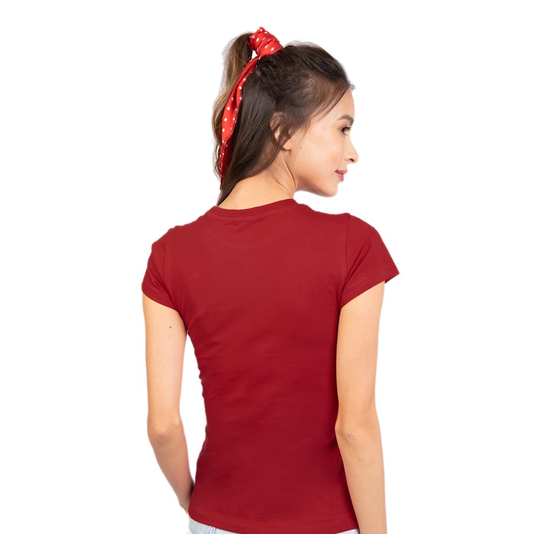 Bewakoof Womens Casual Butta Bomma Half Sleeve T-Shirt