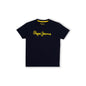 Pepe Jeans Boy Cotton Blend Regular Fit T-Shirt (Pb503818_Red_Classic,14-15 Years)