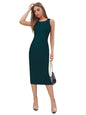 Toochki WomenS Lycra Bodycon Midi Dress (Toochki246-Dr_Green