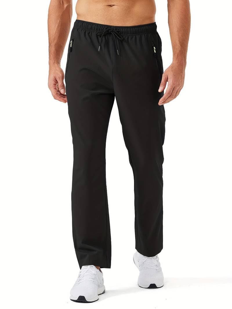 Toplot Track Pants For Men || Activewear Pants || MenS Joggers || Zipper Pocket || Casual Trousers || Stretchable (Sports | Gym