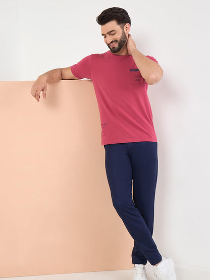 Sweet Dreams Men Solid Pyjama Set