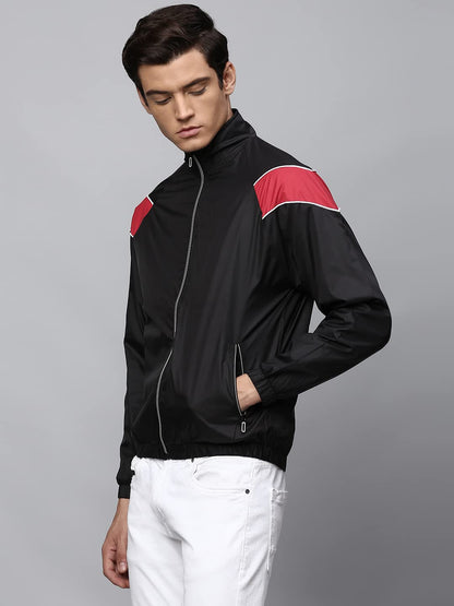 Dennis Lingo Polyester Regular Fit Full Sleeves MenS Panelled Shell Jacket With 2 Pockets - Lightweight Casual Winterwear For M