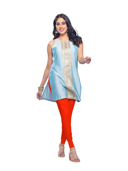 Lyra Premium Viscose Full Length Churidar Leggings For Women