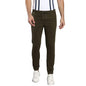 Dennis Lingo Solid Cotton Mens Casual Drawstring Joggers, Straight Fit, Mid Rise, Stretchable Ankle Length Athletic Track Pants