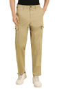 Allen Solly Men Regular Fit Solid Casual Cargo Pants