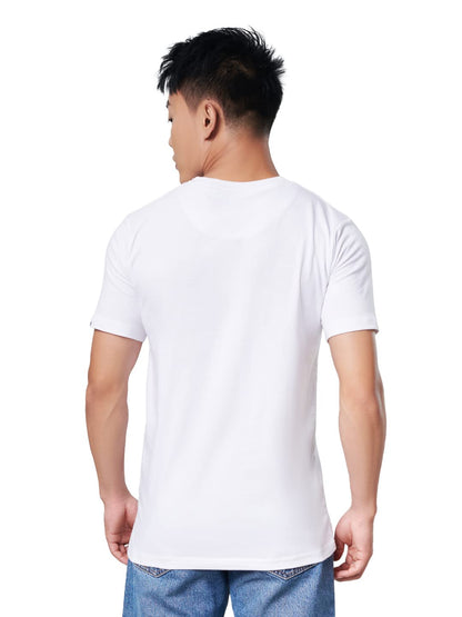 The Souled Store Men Official Black Panther: Wakanda Pride (Solar Activated) White Printed T-Shirts
