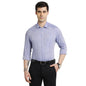 Turtle Men Pure Linen Silm Fit Light Blue Solid Formal Full Sleeve Shirt