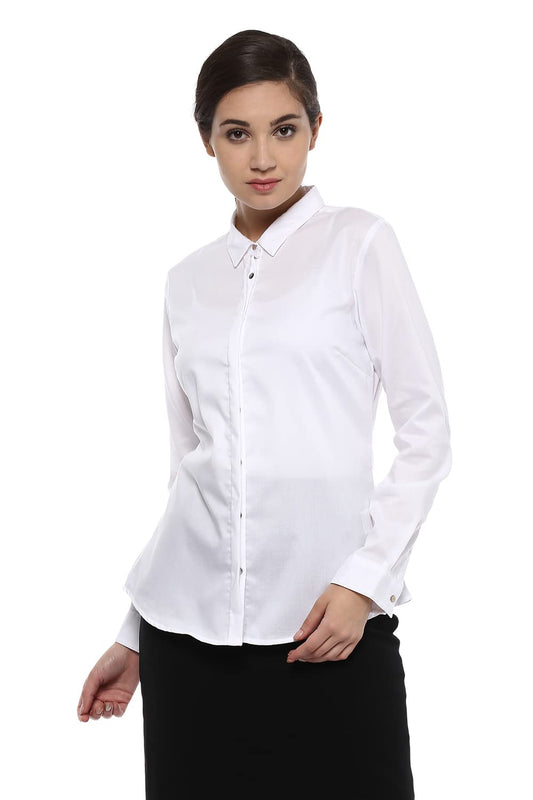 Allen Solly Men Solid Cotton Full Sleeve Shirt