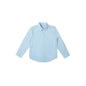 Pepe Jeans Boy Cotton Solid Regular Fit Shirt (Pb302537_Aqua Blue, 12-13 Years)