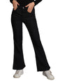 Kotty Womens Cotton Lycra Blend Bootleg Fit High Rise Jeans