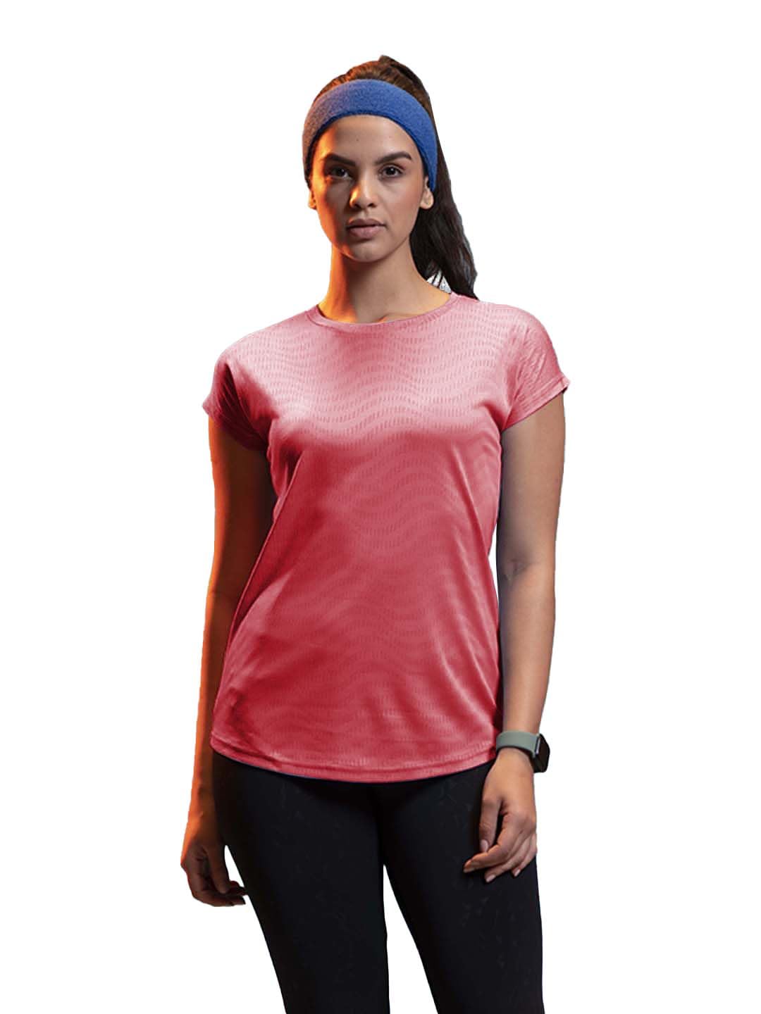 Lyra WomenS Rapid Dry Short Sleeve Breathable And Flexible Fit Active Top