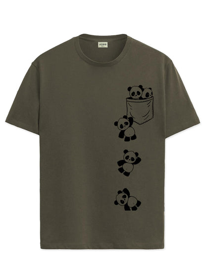 ADRO Tshirt for Men | Printed T Shirt for Men | 100% Cotton T-Shirt |Printed T Shirt | T-Shirts | RN24-POC