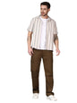 Kotty MenS Cargo Pants | Cotton Cargo Pants For Men | Comfortable & Stylish Cargos(Brown,32)