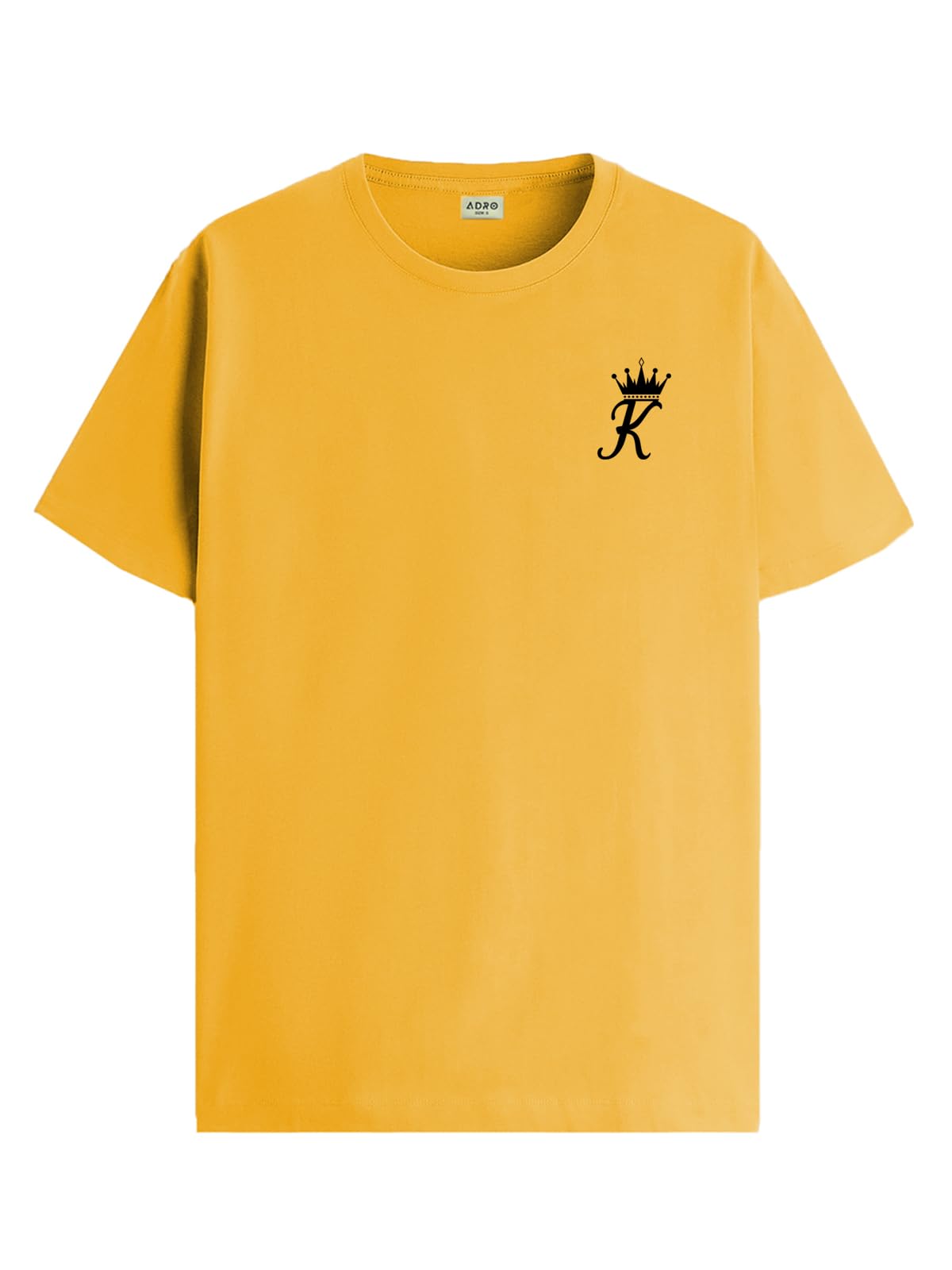 ADRO T-Shirts for MenChest Printed T-Shirt for MenCotton Tshirt for Men|RN24-STICK-KK-MU