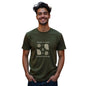 Nobero MenS Graphic Printed Regular Fit T-Shirt (1M-Twts-C1163-Pbl_Olive Green_1
