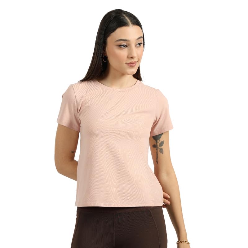 BlissClub Women The Last Tee - Round Neck tee | Womens t-Shirt |  Sleeves | Last 750+ Washes | Cotton Tee