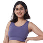 BlissClub Womens Polyester Lightly Padded Wire Free Sports, Full-Coverage Bra