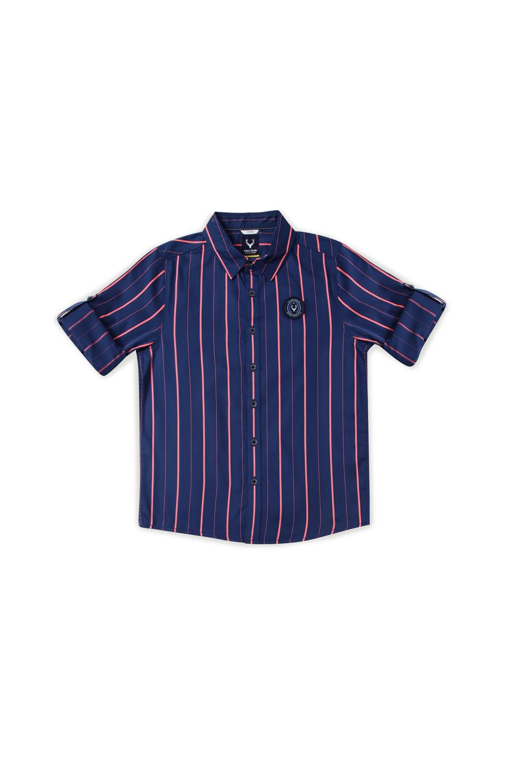 Allen Solly Boys Slim Fit Striped Casual Full Sleeve T-Shirt