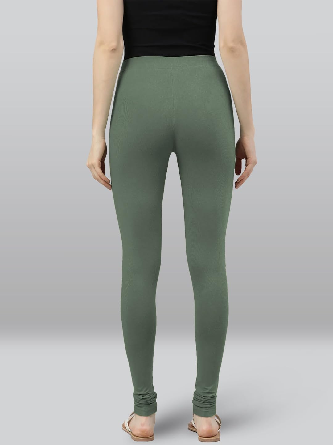 Lyra Premium Viscose Full Length Churidar Leggings For Women