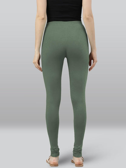 Lyra Premium Viscose Full Length Churidar Leggings For Women