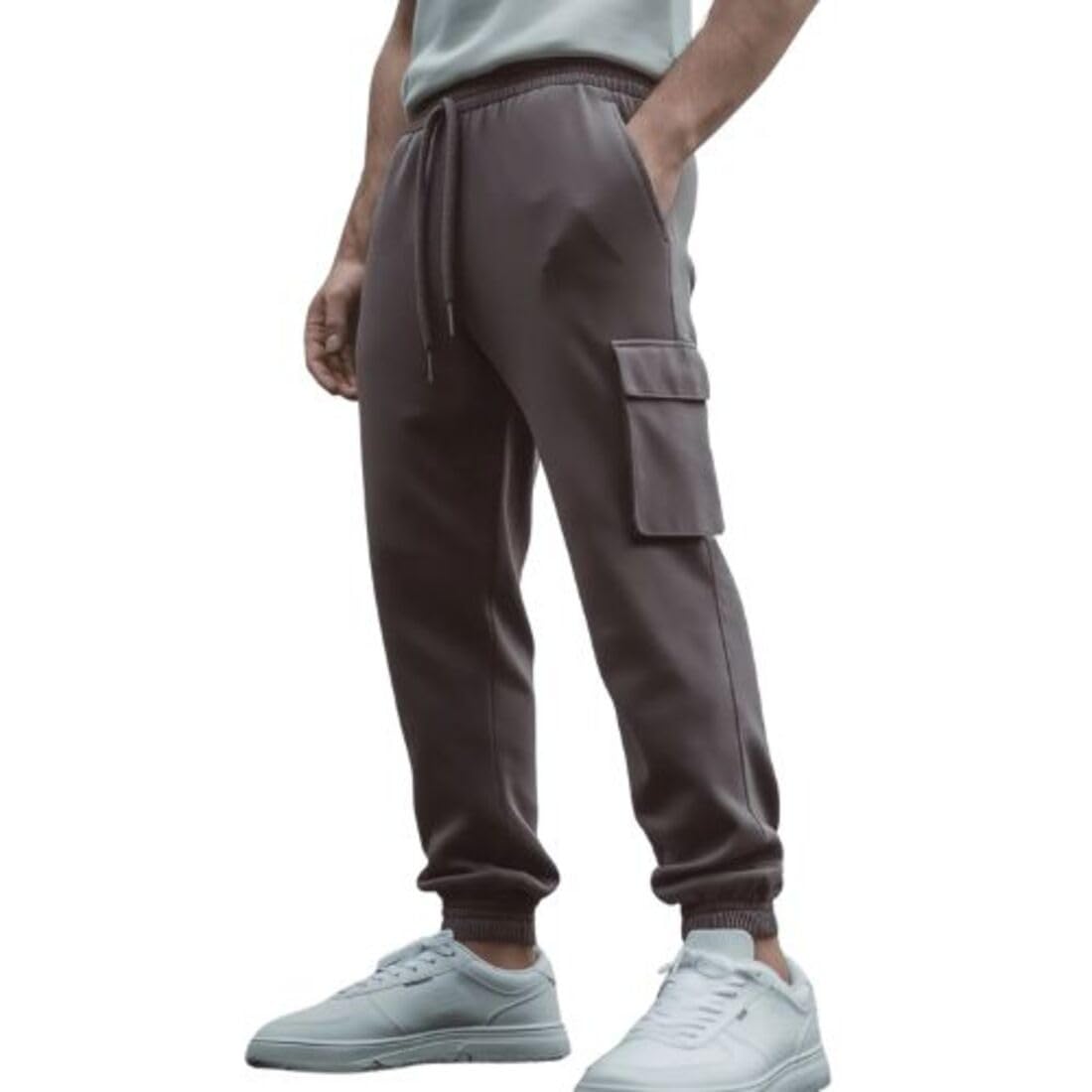 Nobero MenS Regular Sweatpants (1M-Bwjg-R0150-Et_Effiel Tower