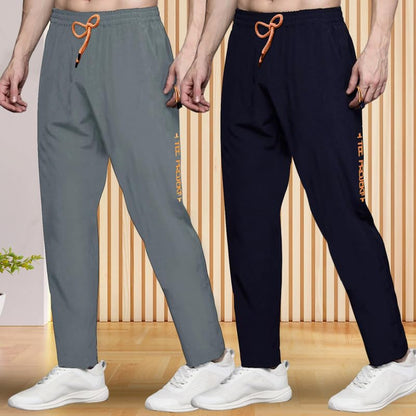 Pinkmint Combo Track Pant for Men Soild with Pocket Active Wear ll Gym Wear (Pack of 2)