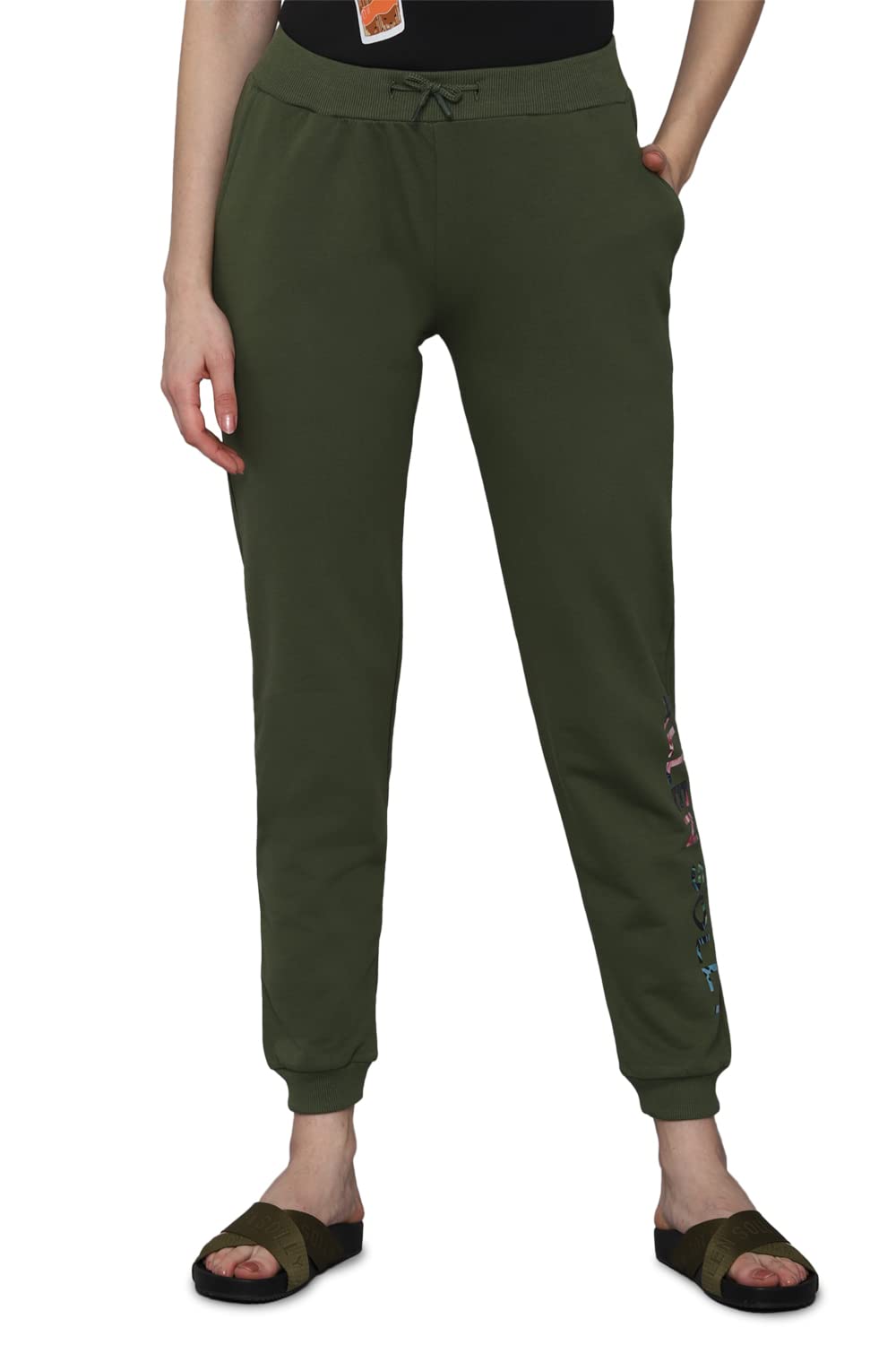 Allen Solly Women Regular Fit Printed Graphic Casual Pants