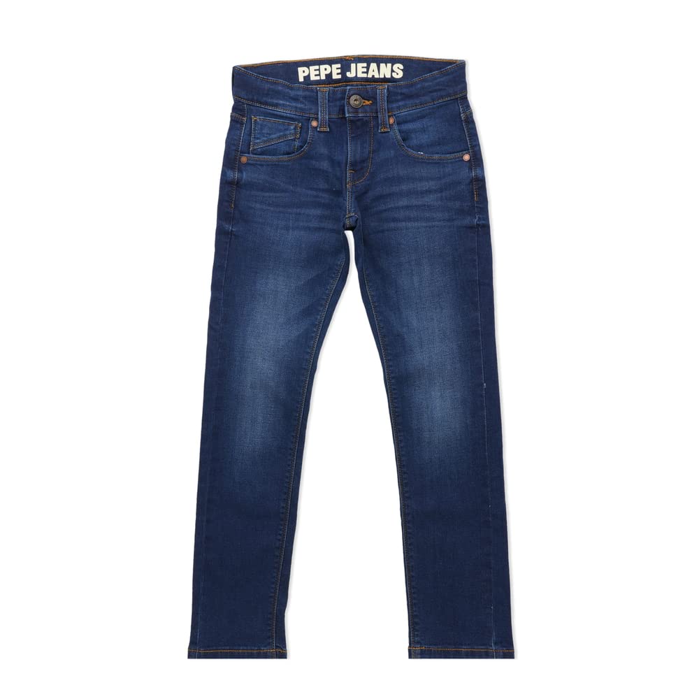 Pepe Jeans BoyS Slim Fit Cotton Blend Jeans (Pb201957J6700010_Blue_10 Years-11 Years)