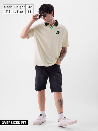 The Souled Store Original Furious Dragon Men Oversized Polos