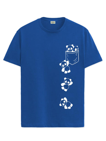 ADRO Tshirt for Men | Printed T Shirt for Men | 100% Cotton T-Shirt |Printed T Shirt | T-Shirts | RN24-POC