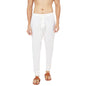 Fabindia Men Zipper Churidar With Back Pocket Cotton_L White