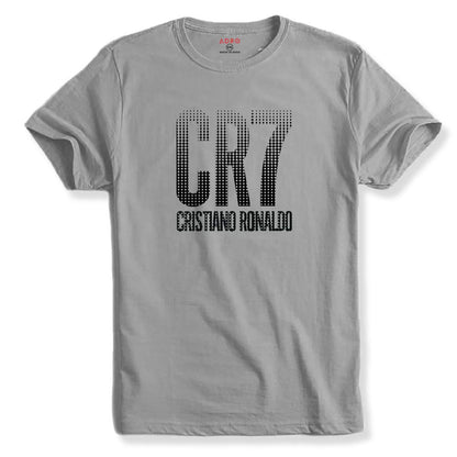 ADRO Design Printed T-Shirts for Men & Women (RNR-S35-CR07-GR_Grey)