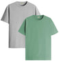 ADRO T Shirts Pack of 2 Mens Tshirts Cotton T Shirts for Men Tshirt T-Shirts Combo T Shirts Tshirts for Men Plain Solid Tshirts