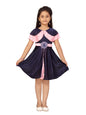 Aarika Girls Navy Blue-Pink Colour Frock (FK_21304_Blue_30)