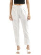 Digital Shopee Women Cotton Pant Stretchable Regular Slim Fit Trouser | Pocket Pants For Office | Cotton Casual Pant For WomenS