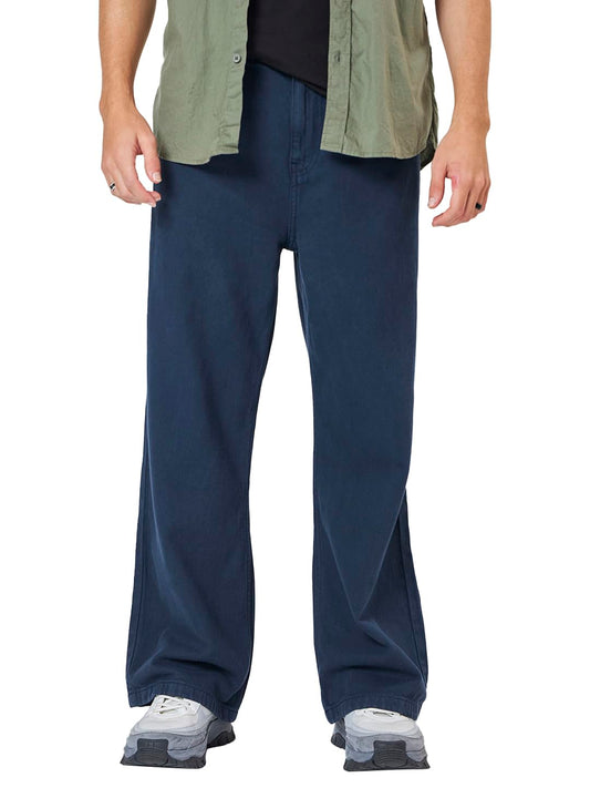 Bewakoof Mens Baggy Wide Leg Jeans_624256_Blue_28