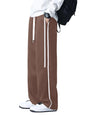 Greciilooks Men High Rise Casual Trousers Pants | Regular Trouser Loose Fit | Sports Stylish Treck Pant | Sweatpants | (Sports |