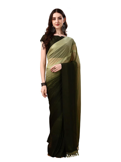 Pratham Blue WomenS Silk Saree With Blouse Piece |Saree For Women | Women Saree With Blouse Piece | Silk Saree For Women | Prin