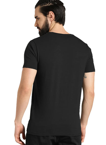 ADRO Believe in Yourself Printed T-Shirts for Men & Women (RNR-S35-BEL-BL)