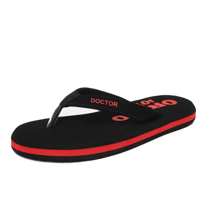 Ortho Joy Soft Orthopedic And Diabetic Super Fit Comfort Doctor Slipper For Men - Black