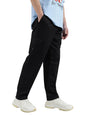 Veirdo Mens Cotton Baggy Fit Ankle Length Mid Rise 4 Pocket Cargos