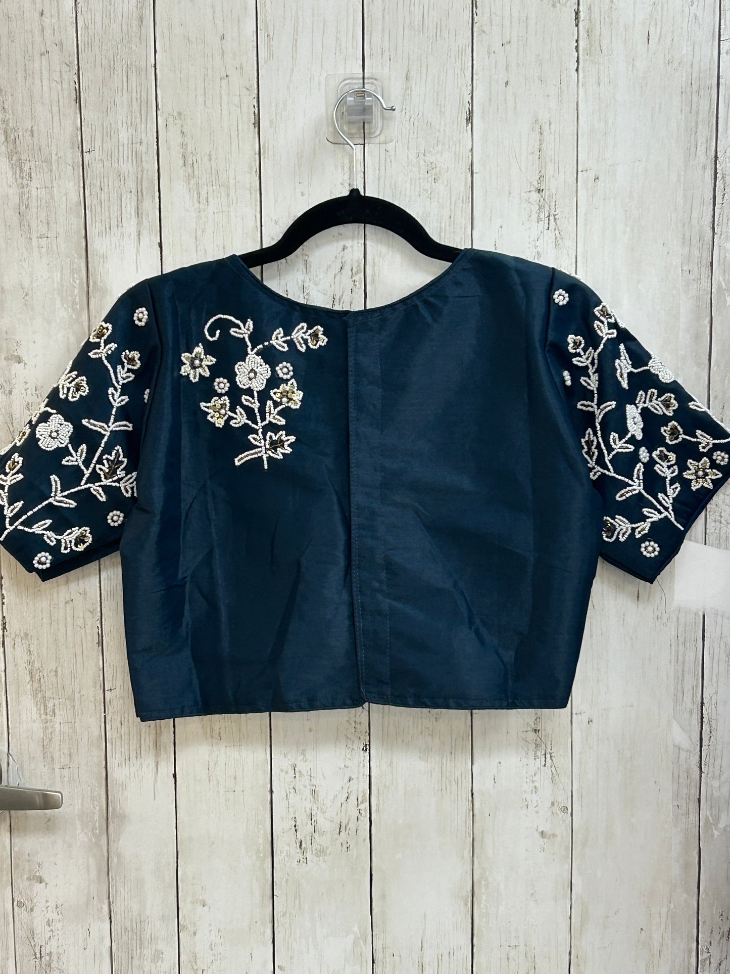 Boat neck blouse